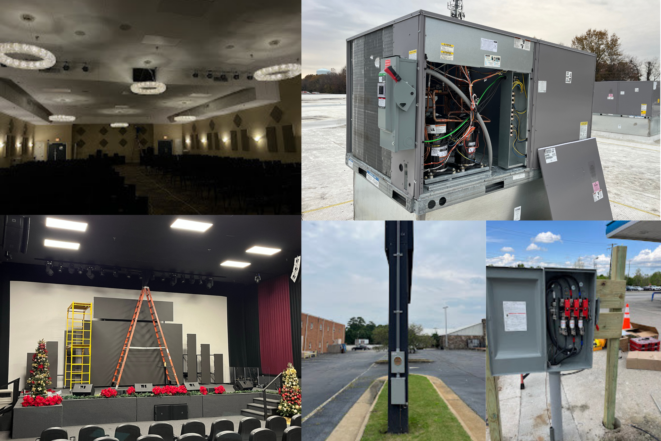 Commercial electrical project