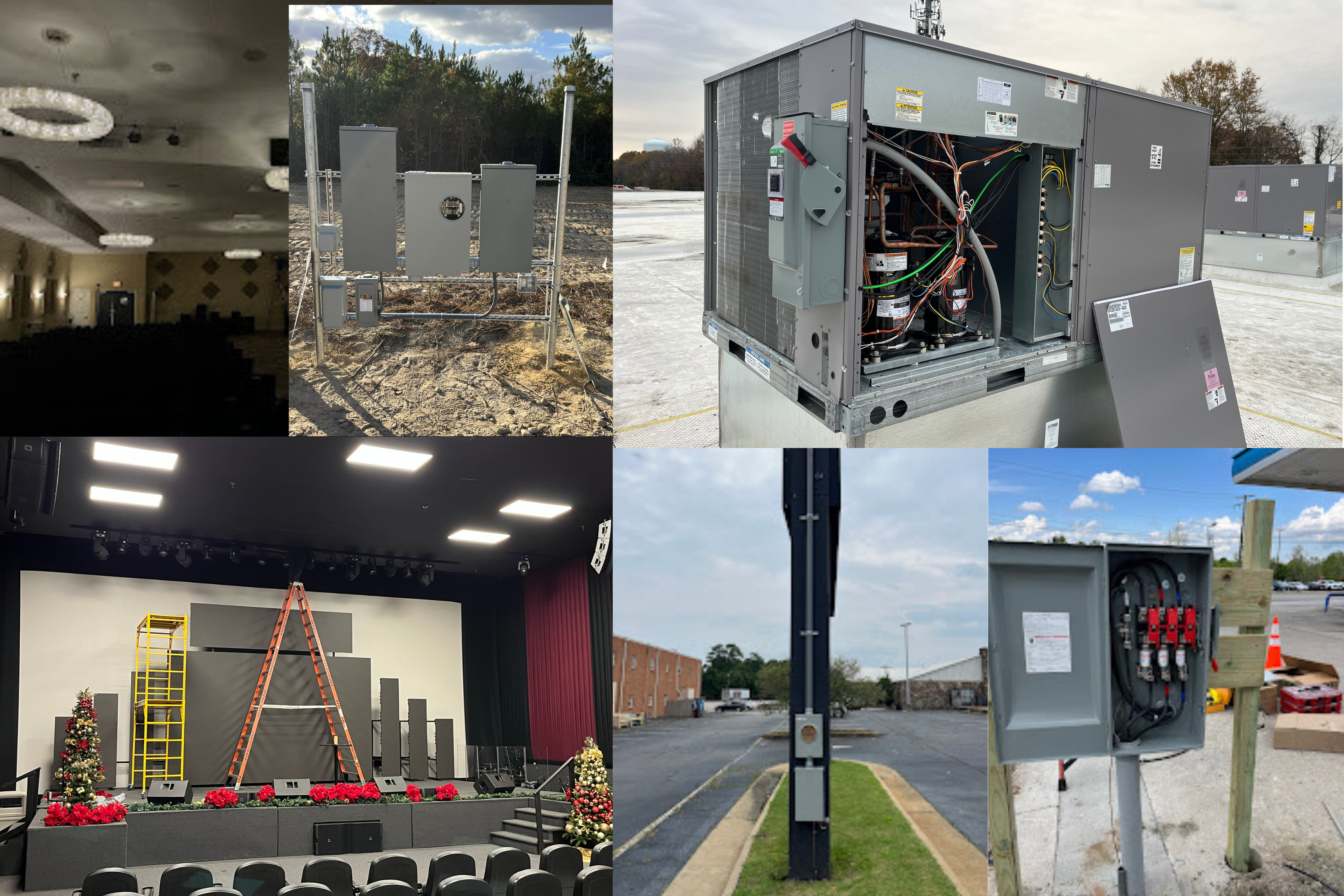 Commercial electrical project